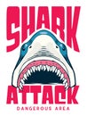 Shark attack vectorfileÃ¢â¬â stock illustration Ã¢â¬â stock illustration file